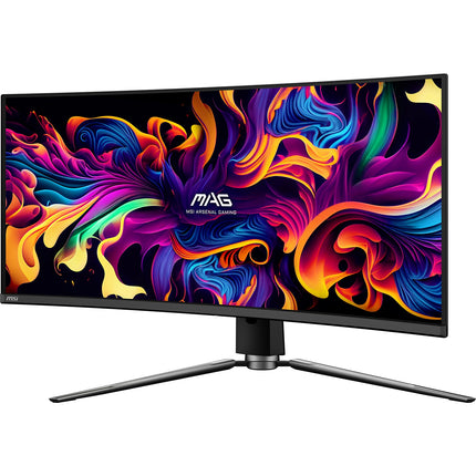 Ecran PC Gamer MSI MAG 341CQP X28 34" Incurvé 1800R UWQHD 280Hz QD-OLED HDR True Black 500 HDMI 2.1 Adaptive-Sync