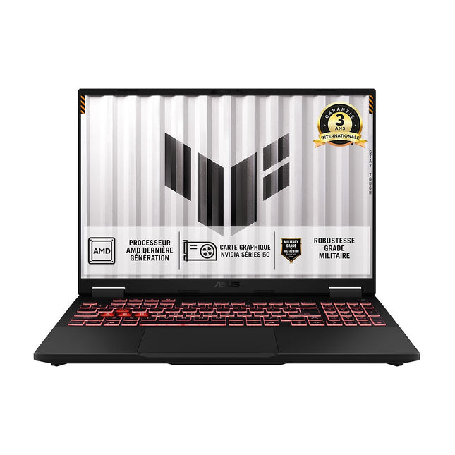 PC Gamer ASUS TUF A16" WUXGA 165Hz AMD Ryzen 9 8940HX Nvidia GeForce RTX 5060 32 Go RAM DDR5 SSD 1 To