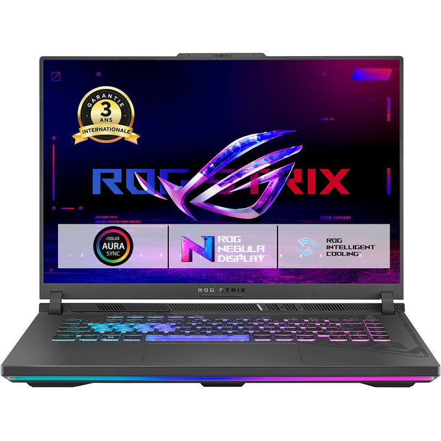 PC Gamer ASUS Rog Strix 16" WUXGA 165Hz AMD Ryzen 9 8940HX Nvidia GeForce RTX 5070 32Go RAM DDR5 SSD 1 To