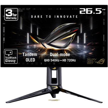 Ecran PC Gamer ASUS ROG PG27AQWP-G 27" 2K 540 Hz OLED HDR FreeSync Premium Pro & G-SYNC
