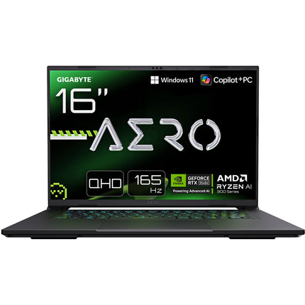 PC Gamer GIGABYTE Aero X 16" WQXGA 165Hz AMD Ryzen AI 7 350 Nvidia GeForce RTX 5060 16 Go RAM DDR5 SSD 1 To