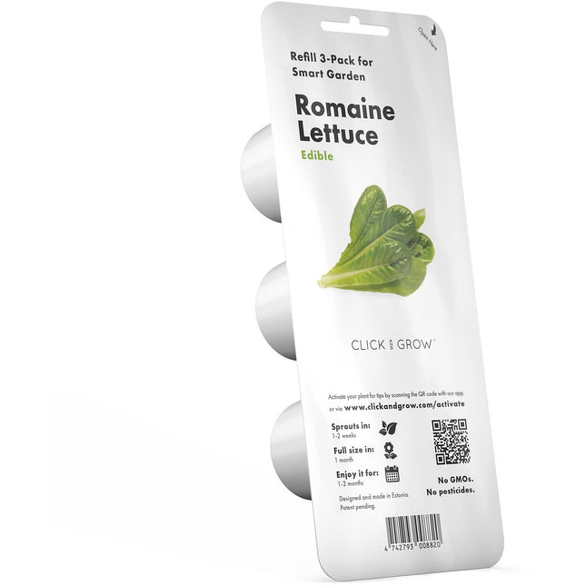 Recharge jardin d'intérieur CLICK AND GROW Laitue verte lot de 3