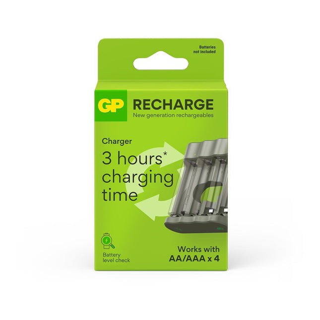 Chargeur de piles GP AA et AAA