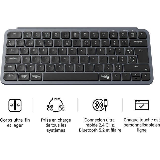 Clavier gamer sans fil KEYCHRON B1 Pro Ultra-Slim Wireless