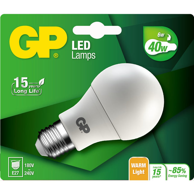 Ampoule GP LED CLASSIC E27 6W-40W
