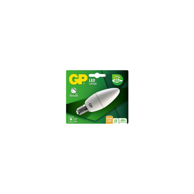 Ampoule GP LED bougie DIM E14 - 6W-40W