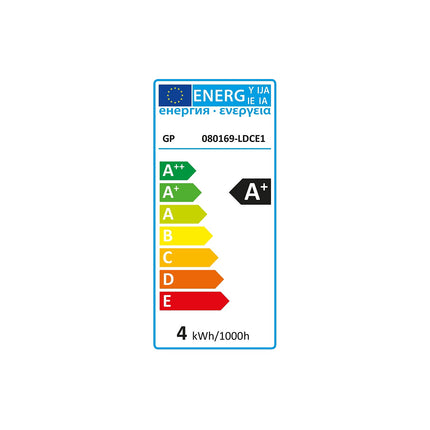 Ampoule GP LED TWIST GU10 GLASS 4.0W-35W