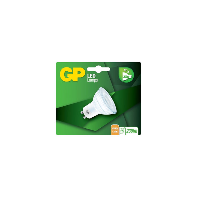 Ampoule GP LED TWIST GU10 GLASS 4.0W-35W
