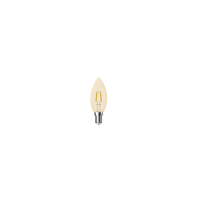 Ampoule GP LED FILAMENT GOLDEN CANDLE E14 2W-25W