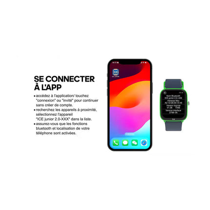 Montre connectée ICEWATCH Ice Smart Junior 2.0 Bleu