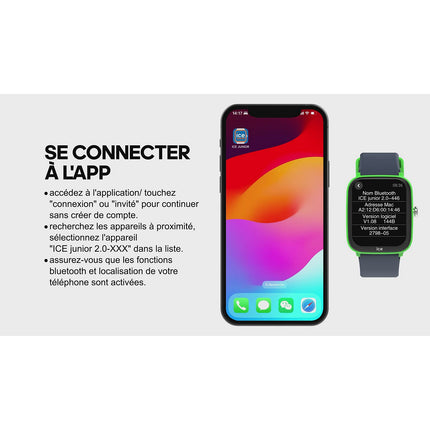Montre connectée ICEWATCH Ice Smart Junior 3.0 Bleu