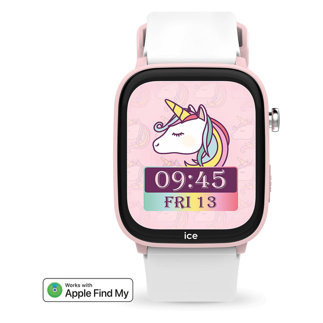 Montre connectée ICEWATCH Ice Smart Junior 3.0 Find My Rose/Blanc