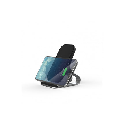 Chargeur USBEPOWER Induction 10W sans fil Argent foncé
