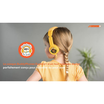 Casque BUDDYPHONES Explore + Rose