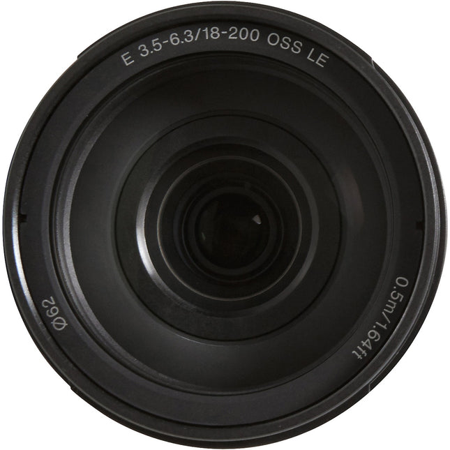 Objectif pour Hybride SONY SEL E 18-200mm f3.5-6.3 OSS LE Noir