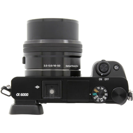 Appareil photo Hybride SONY A6000 noir + 16-50mm + 55-210mm Reconditionné