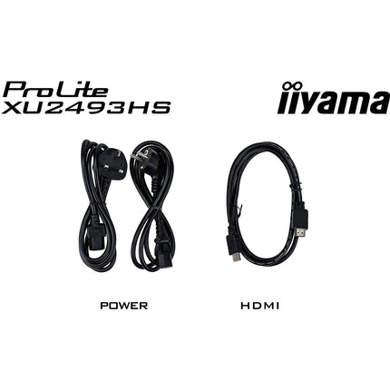 Ecran PC IIYAMA PROLITE XU2493HS-B6 24'' Plat IPS
