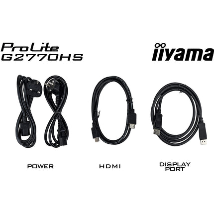 Ecran PC Gamer IIYAMA G-MASTER G2770HS-B1 27'' Plat IPS