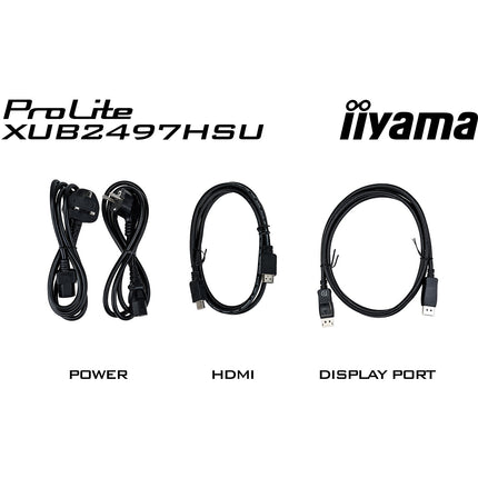 Ecran PC IIYAMA PROLITE XUB2497HSN-B2 24'' Plat IPS