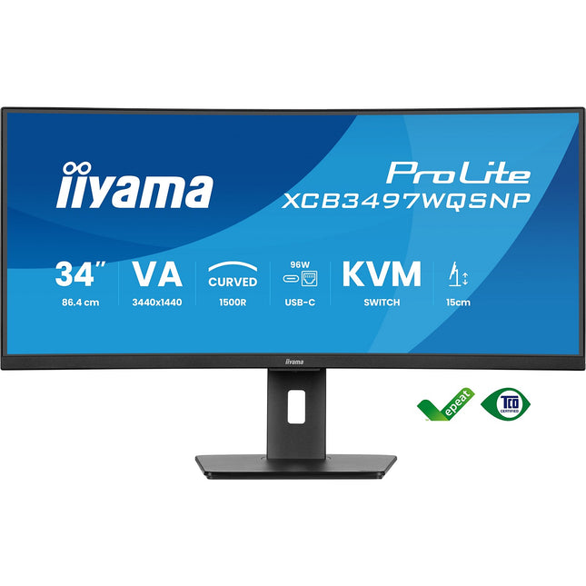 Ecran PC IIYAMA PROLITE XCB3497WQSNP-B1 34''