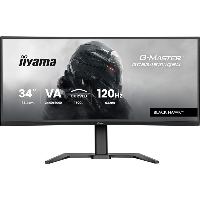 Ecran PC Gamer IIYAMA G-Master GCB3482WQ 34'' WQHD 120Hz VA 0,6 ms HDR