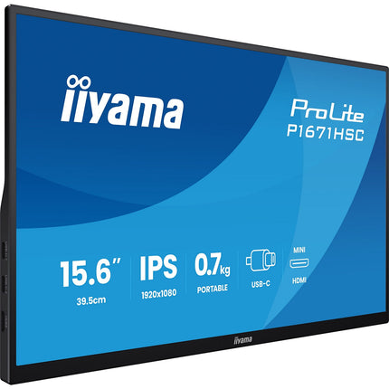 Ecran pc portable IIYAMA portable 16'' IPS