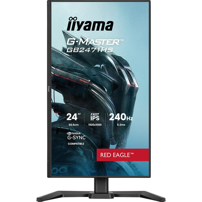 Ecran PC Gamer IIYAMA 24'' LED - G-Master GB2471HSU-B1 Red Eag