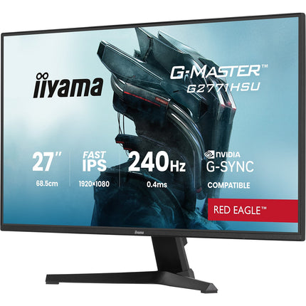 Ecran PC Gamer IIYAMA 27'' G-Master 0.4ms Red eagle Fast IPS