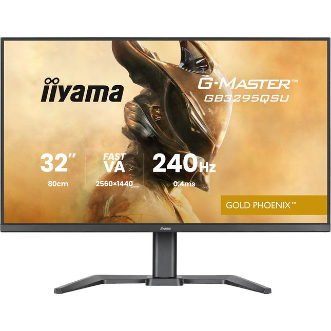 Ecran PC Gamer IIYAMA 32'' LED - G-Master GB3295QSU-B1 Gold Ph