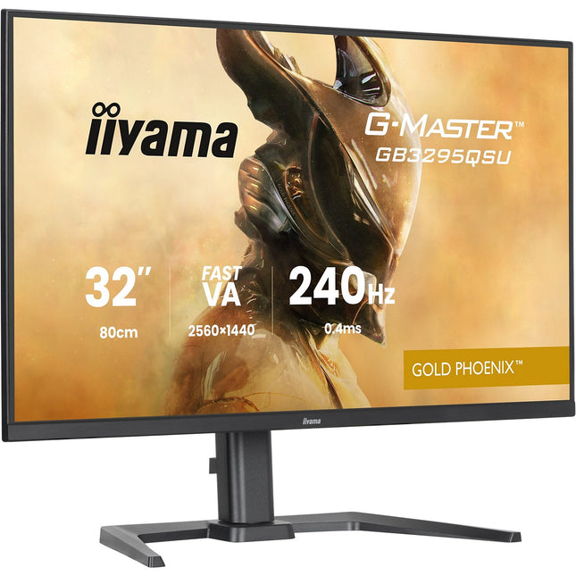 Ecran PC Gamer IIYAMA 32'' LED - G-Master GB3295QSU-B1 Gold Ph