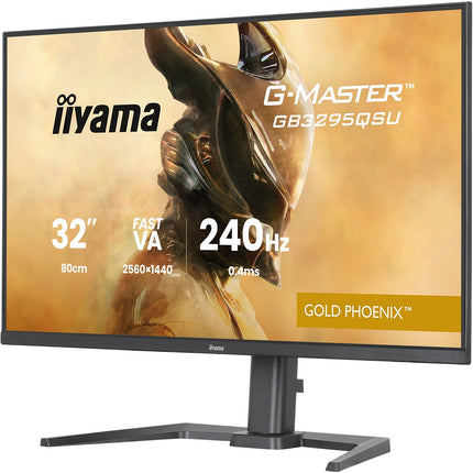 Ecran PC Gamer IIYAMA 32'' LED - G-Master GB3295QSU-B1 Gold Ph