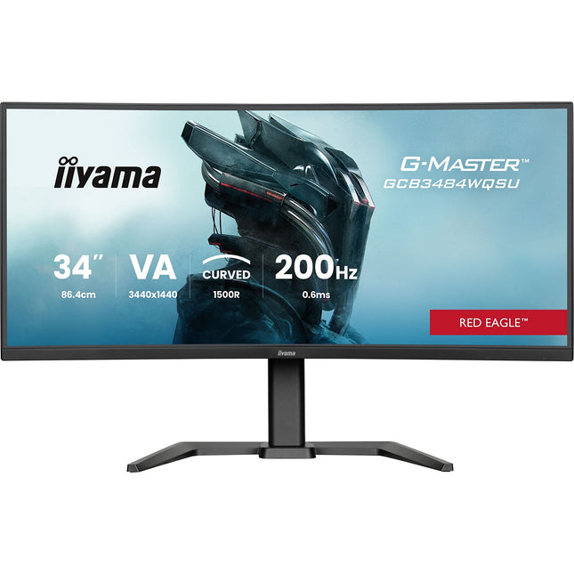 Ecran PC Gamer IIYAMA G-Master Red Eagle 34'' incurvé WQHD 200Hz VA 0,6 ms HDR