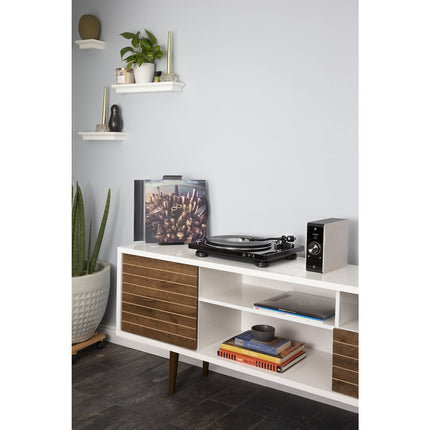 Platine vinyle DENON DP450USB noire