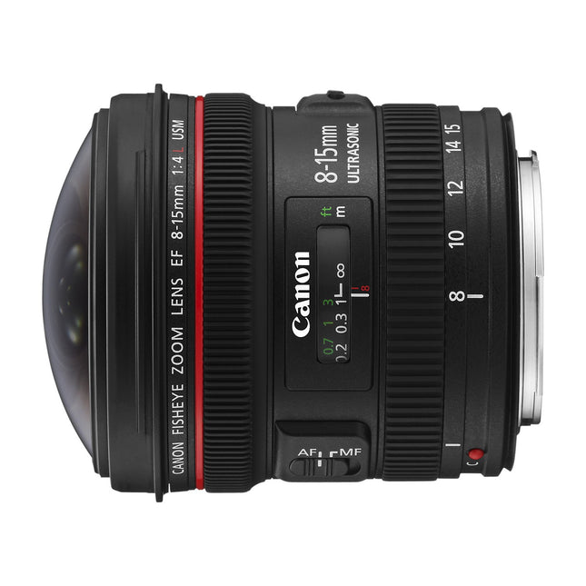 Objectif pour Reflex Plein Format CANON EF 8-15mm 4.0 L USM Fisheye