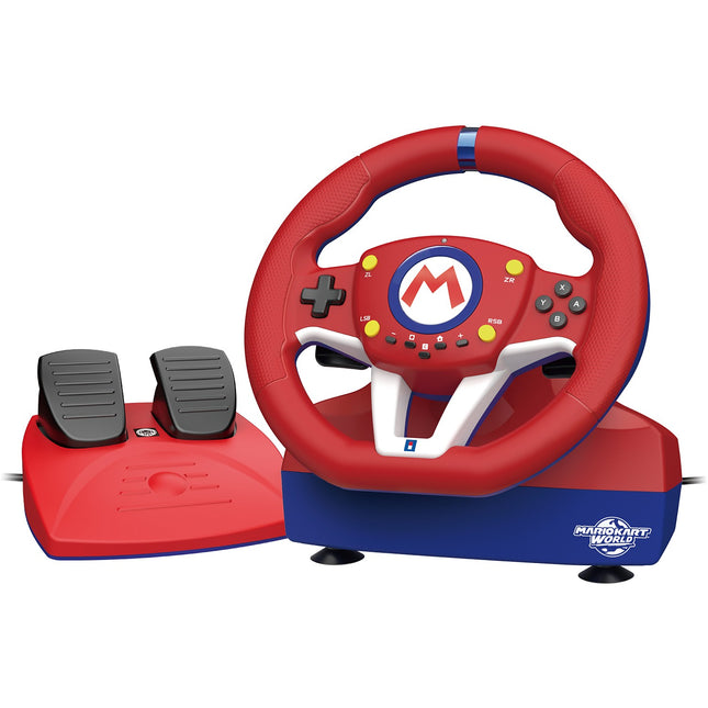 Volant + Pédalier HORI Mario Kart Racing Wheel Pro Mini