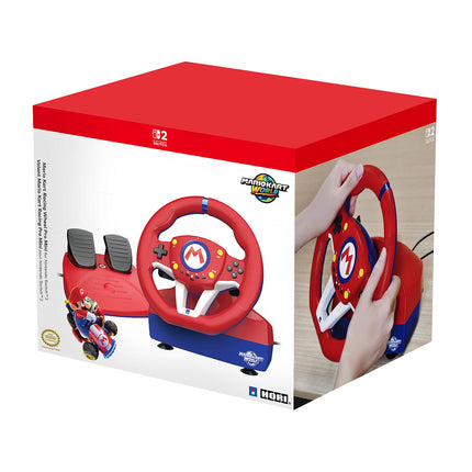 Volant + Pédalier HORI Mario Kart Racing Wheel Pro Mini