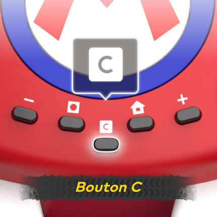 Volant + Pédalier HORI Mario Kart Racing Wheel Pro Mini