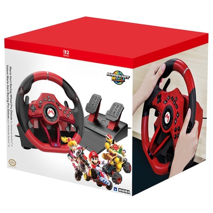 Volant + Pédalier HORI Mario Kart Racing Wheel Pro Deluxe