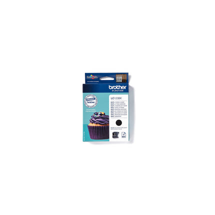 Cartouche d'encre BROTHER Originale LC123 Noire Standard - LC123BK