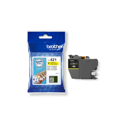 Cartouche d'encre BROTHER Jaune LC421
