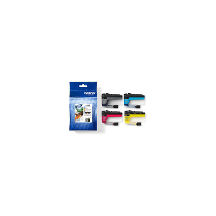 Cartouche d'encre BROTHER Pack Multipack 4 Originales LC426 (Noir + 3 Couleurs) - LC426VAL