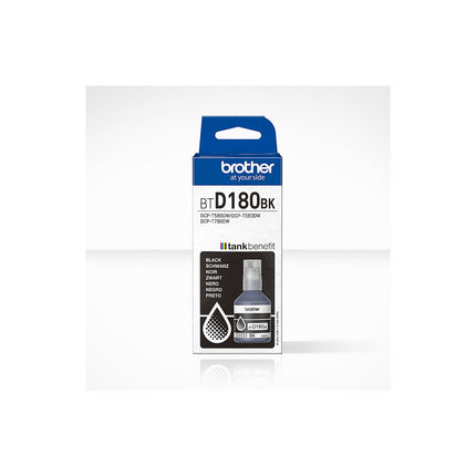 Cartouche d'encre BROTHER Bouteille d'Encre BTD180 Noire - BTD180BK