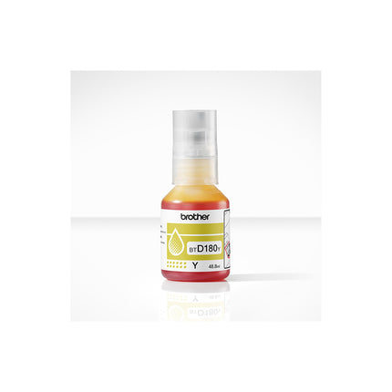 Cartouche d'encre BROTHER Bouteille d'Encre BTD180 Jaune (Yellow) - BTD180Y