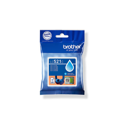 Cartouche d'encre BROTHER Originale LC521 Cyan Standard - LC521C
