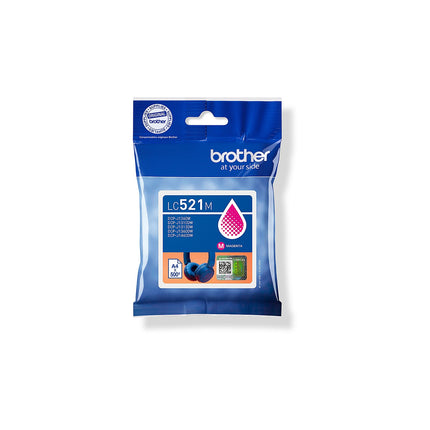 Cartouche d'encre BROTHER Originale LC521 Magenta Standard - LC521M