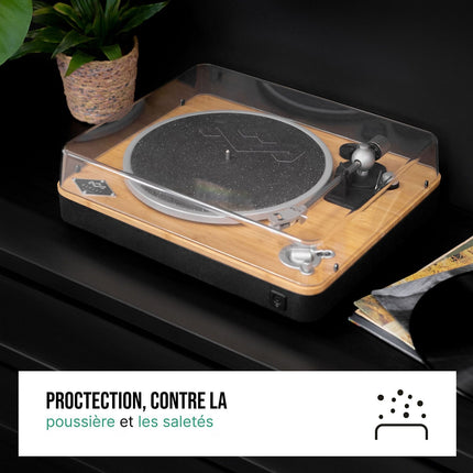 Couvre-plateau MARLEY Couvercle en plexi recyclé pour platine