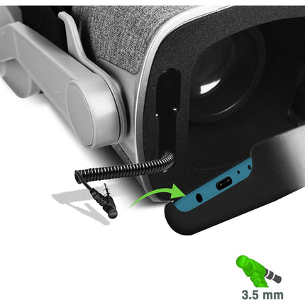 Casque de réalité virtuelle AVIZAR Smartphone avec Audio Jack 3.5
