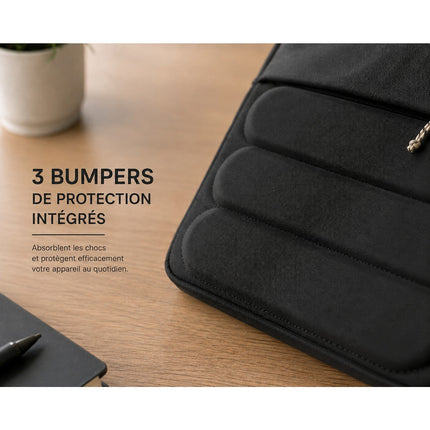 Sacoche ESSENTIELB ECO Classic 15''-16'' noire