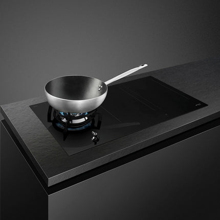 Plaque mixte induction gaz SMEG PM3953D