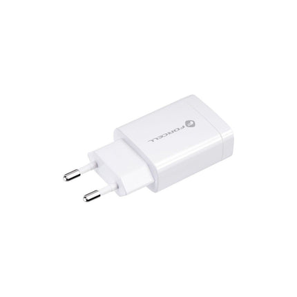 Chargeur secteur FORCELL USB type-C - 2,4A 18W Quick Charge 3.0